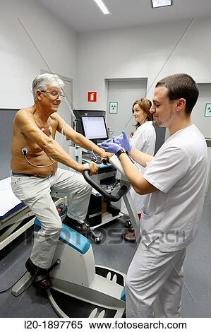 cardiology stress test, Myocardial perfusion scintigraphy in effort, Nuclear medicine, Onkologikoa Hospital, Oncology Institute, Case Center for prevention, diagnosis and treatment of cancer, Donostia, San Sebastian, Gipuzkoa, Basque Country, Spain View Large Photo Image Stock Photography - cardiology stress test, Myocardial perfusion scintigraphy in effort, Nuclear medicine, Onkologikoa Hospital, Oncology Institute, Case Center for prevention, diagnosis and treatment of cancer, Donostia, San Sebastian, Gipuzkoa, Basque Country, Spain. Fotosearch