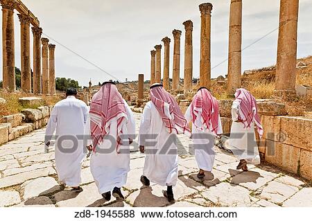 Stock Photo - cardo maximus in jerash roman ruins. jordan.. Fotosearch