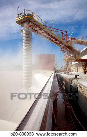 Cargo loading sulphate. Port of Bilbao, Biscay, Basque Country, Spain View Large Photo Image Stock Image - Cargo loading sulphate. Port of Bilbao, Biscay, Basque Country, Spain. Fotosearch