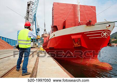 Cargo Ship, Pasajes Port, Gipuzkoa, Basque Country, Spain. View Large Photo Image Stock Image - Cargo Ship, Pasajes Port, Gipuzkoa, Basque Country, Spain.. Fotosearch