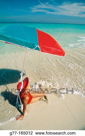 Caribbean. Woman on beach. Varadero, Cuba View Large Photo Image Stock Image - Caribbean. Woman on beach. Varadero, Cuba. Fotosearch