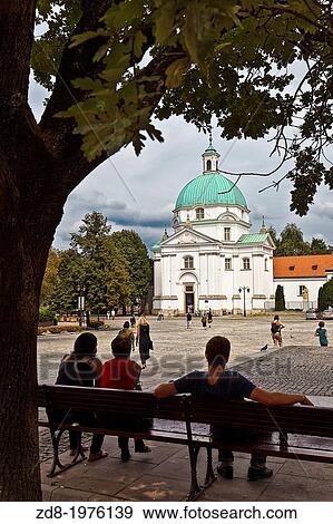 Stock Photo - carmelitas church in warsaw.. Fotosearch