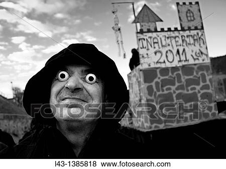 Carnival in legazpi village, guipuzcoa, basque country, euskadi View Large Photo Image Stock Photo - Carnival in legazpi village, guipuzcoa, basque country, euskadi. Fotosearch