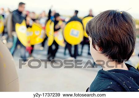 Stock Photo - Carnival in Valencia, Spain. Fotosearch