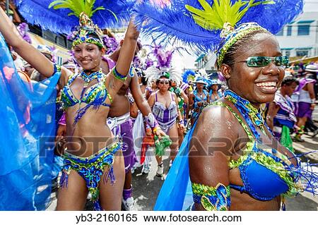 Carnival, Port of Spain, Trinidad. View Large Photo Image Stock Photography - Carnival, Port of Spain, Trinidad.. Fotosearch
