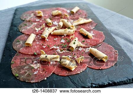 Carpaccio and foie. Gastronomy of Leon city, Spain View Large Photo Image Stock Photo - Carpaccio and foie. Gastronomy of Leon city, Spain. Fotosearch