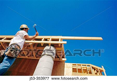 Carpenter. East Antelope, California. USA. View Large Photo Image Stock Photo - Carpenter. East Antelope, California. USA.. Fotosearch