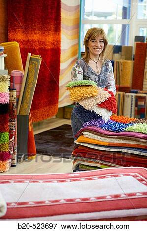 Carpets. Paint and decoration shop. Eibar, Gipuzkoa, Euskadi. Spain. View Large Photo Image Stock Photo - Carpets. Paint and decoration shop. Eibar, Gipuzkoa, Euskadi. Spain.. Fotosearch