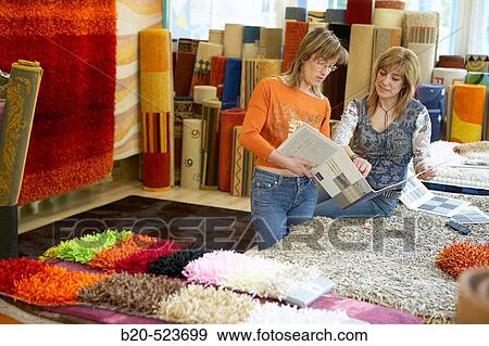 Carpets. Paint and decoration shop. Eibar, Gipuzkoa, Euskadi. Spain. View Large Photo Image Stock Photo - Carpets. Paint and decoration shop. Eibar, Gipuzkoa, Euskadi. Spain.. Fotosearch
