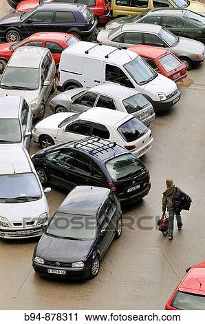 Cars. Barcelona, Catalonia, Spain View Large Photo Image Stock Image - Cars. Barcelona, Catalonia, Spain. Fotosearch