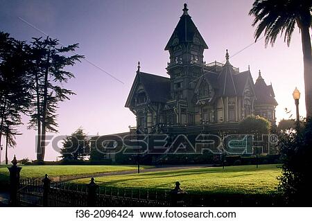 Carson Mansion, Eureka, Humboldt County, CALIFORNIA. View Large Photo Image Picture - Carson Mansion, Eureka, Humboldt County, CALIFORNIA.. Fotosearch