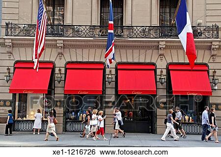 Cartier, New York. View Large Photo Image Stock Photograph - Cartier, New York.. Fotosearch