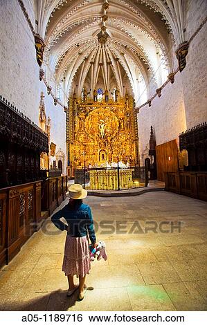 Cartuja Santa Maria de Miraflores. Burgos. Castilla-Leon. Route to Santiago. Spain. View Large Photo Image Stock Photograph - Cartuja Santa Maria de Miraflores. Burgos. Castilla-Leon. Route to Santiago. Spain.. Fotosearch