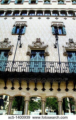 Casa Amatller by Josep Puig i Cadafalch. Passeig de Gracia, Barcelona, Catalonia, Spain View Large Photo Image Stock Photo - Casa Amatller by Josep Puig i Cadafalch. Passeig de Gracia, Barcelona, Catalonia, Spain. Fotosearch
