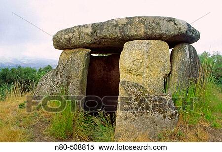 Casa da Moura dolmen. Baixa Limia-Serra do Xur's Natural Park. Orense province, Galicia, Spain View Large Photo Image Stock Photography - Casa da Moura dolmen. Baixa Limia-Serra do Xur's Natural Park. Orense province, Galicia, Spain. Fotosearch