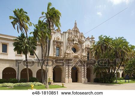 CASA DE BALBOA EL PRADO BALBOA PARK SAN DIEGO CALIFORNIA USA View Large Photo Image Stock Image - CASA DE BALBOA EL PRADO BALBOA PARK SAN DIEGO CALIFORNIA USA. Fotosearch