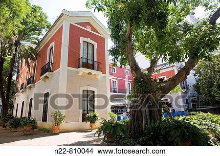 Picture - Casa de la Cultura Marquis of Gonzalez de Quiros, Gandia. Valencia province, Comunidad Valenciana, Spain. Fotosearch