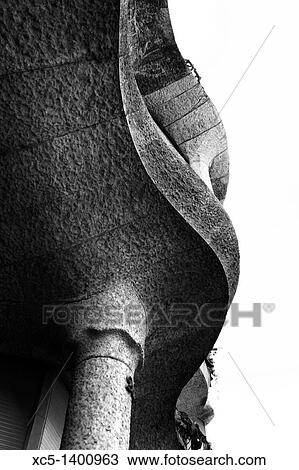 Casa Mila, La Pedrera, Barcelona, Catalonia, Spain View Large Photo Image Stock Image - Casa Mila, La Pedrera, Barcelona, Catalonia, Spain. Fotosearch