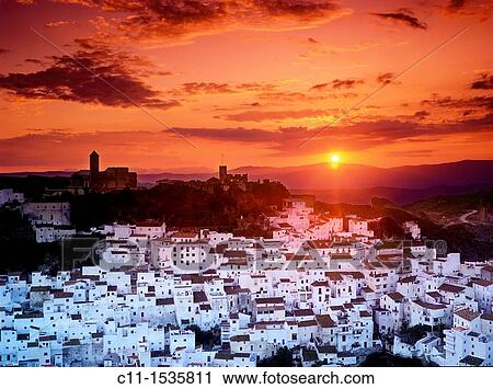 Casares Andalucia Southern Spain Costa Del Sol View Large Photo Image Stock Image - Casares Andalucia Southern Spain Costa Del Sol. Fotosearch
