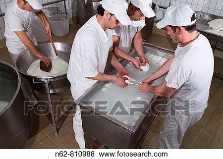 casari preparing mozzarella of bufala typical Italian food View Large Photo Image Stock Photo - casari preparing mozzarella of bufala typical Italian food. Fotosearch