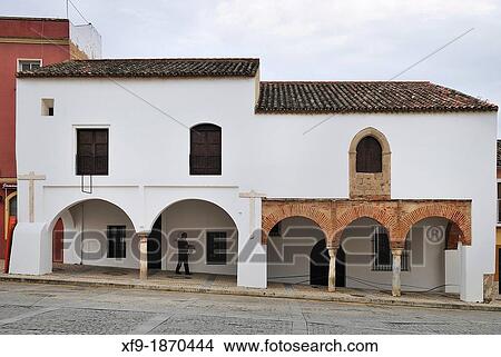 Picture - Casas Mud? jares Badajoz Extremadura Spain. Fotosearch