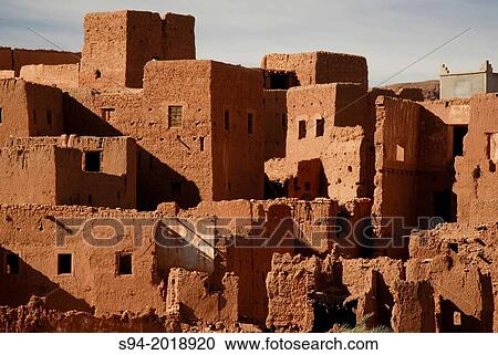 Casbah of Tinherir, Morocco. View Large Photo Image Stock Image - Casbah of Tinherir, Morocco.. Fotosearch