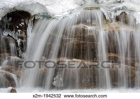 Cascade along the Swift River in Livermore, New Hampshire USA during the winter months. View Large Photo Image Stock Image - Cascade along the Swift River in Livermore, New Hampshire USA during the winter months.. Fotosearch