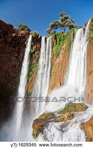 Cascades d Ouzoud View Large Photo Image Stock Photography - Cascades d Ouzoud. Fotosearch