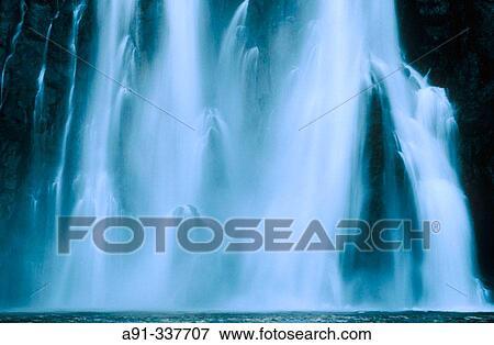 Cascading Niagara waterfall in Sainte-Suzanne. R? union, France View Large Photo Image Stock Photo - Cascading Niagara waterfall in Sainte-Suzanne. R? union, France. Fotosearch