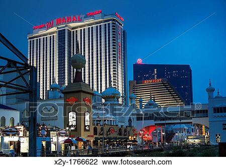 Casino and shops on boardwalk, Atlantic City, New Jersey, USA View Large Photo Image Stock Image - Casino and shops on boardwalk, Atlantic City, New Jersey, USA. Fotosearch