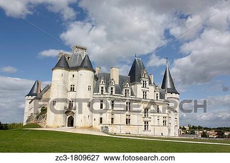 Castel of La Rochefoucauld, Charente, Poitou-Charentes, France. View Large Photo Image Stock Photo - Castel of La Rochefoucauld, Charente, Poitou-Charentes, France.. Fotosearch