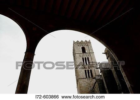 Stock Photograph - Castello d? Empuries, Baix Emporda, Costa Brava, Girona province, Catalonia. Spain. Fotosearch