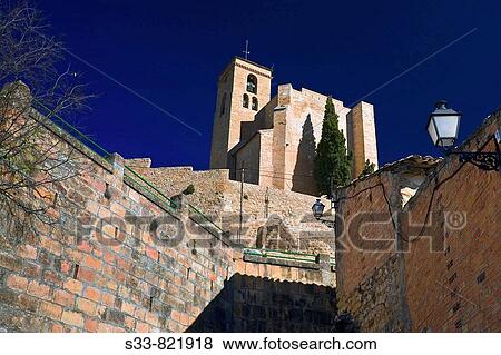 Castillo de Benabarre. Provincia de Huesca. Arag? n. Spain. View Large Photo Image Stock Photo - Castillo de Benabarre. Provincia de Huesca. Arag? n. Spain.. Fotosearch