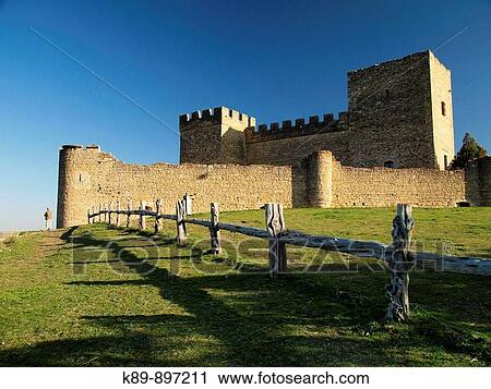 Stock Image - Castillo de Pedraza. Segovia. Spain. Fotosearch