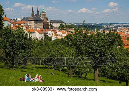 Castle area behind Strahovska zahrada the Strahov park in Mala Strana district of Prague Czech Republic Europe View Large Photo Image Stock Photo - Castle area behind Strahovska zahrada the Strahov park in Mala Strana district of Prague Czech Republic Europe. Fotosearch