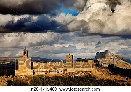 Castle fortress of Antequera MBlaga Andalusia Spain. View Large Photo Image Stock Image - Castle fortress of Antequera MBlaga Andalusia Spain.. Fotosearch