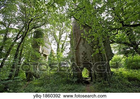 Stock Image - Castle has rustephan, Nizon Morbihan, Brittany, France. Fotosearch