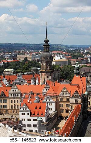 Castle, Hausmannsturm, Dresden, Saxony, Germany View Large Photo Image Stock Image - Castle, Hausmannsturm, Dresden, Saxony, Germany. Fotosearch