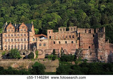 Castle, Heidelberg, Baden-W? rttemberg, Germany View Large Photo Image Picture - Castle, Heidelberg, Baden-W? rttemberg, Germany. Fotosearch