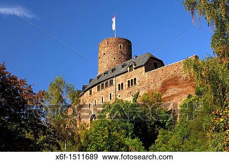 Castle Hengebach, headquarters of the International Art Academy Heimbach, Eifel, Rhineland-Palatinate, Germany View Large Photo Image Stock Photo - Castle Hengebach, headquarters of the International Art Academy Heimbach, Eifel, Rhineland-Palatinate, Germany. Fotosearch