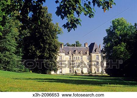 castle of Domaine de Villeray estate, commune of Condeau in the Regional Natural Park of Perche, Orne department, Lower Normandy region, France, Western Europe. View Large Photo Image Stock Image - castle of Domaine de Villeray estate, commune of Condeau in the Regional Natural Park of Perche, Orne department, Lower Normandy region, France, Western Europe.. Fotosearch
