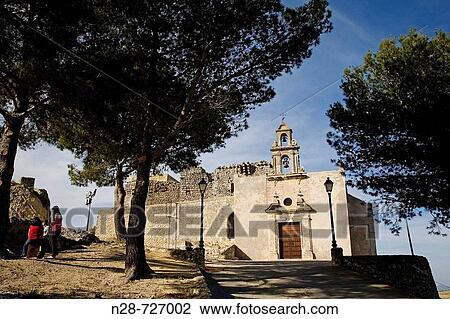 Castle of Fatetar and Chapel of Santiago, Espera. Pueblos Blancos (? white towns? ), Cadiz province, Andalucia, Spain View Large Photo Image Stock Image - Castle of Fatetar and Chapel of Santiago, Espera. Pueblos Blancos (? white towns? ), Cadiz province, Andalucia, Spain. Fotosearch