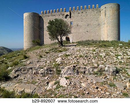 Stock Photo - Castle of Montgr?. Torroella de Montgr?. Baix Empord?, Girona province. Catalonia, Spain. Fotosearch
