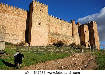 Castle of Sig? enza, Guadalajara, Spain View Large Photo Image Stock Photography - Castle of Sig? enza, Guadalajara, Spain. Fotosearch