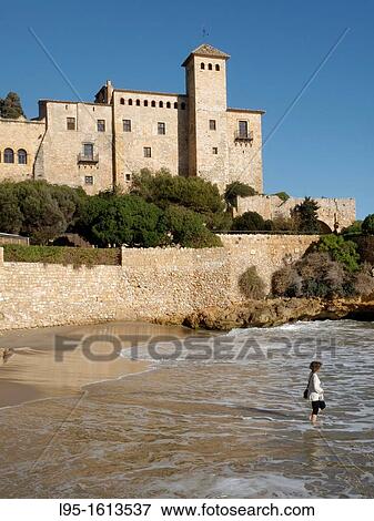 Castle of Tamarit privately owned, located between Altafulla and Tarragona, Catalonia, Spain View Large Photo Image Stock Photo - Castle of Tamarit privately owned, located between Altafulla and Tarragona, Catalonia, Spain. Fotosearch