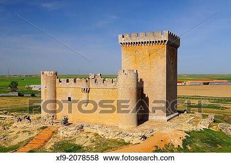 Castle of Villalonso. Zamora province. Castilla y Le? n. Spain. View Large Photo Image Stock Photo - Castle of Villalonso. Zamora province. Castilla y Le? n. Spain.. Fotosearch