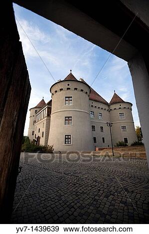 Stock Photo - Castle of Vineyards of Jidvei- Jidvei, Transylvania, Romania, Europe. Fotosearch
