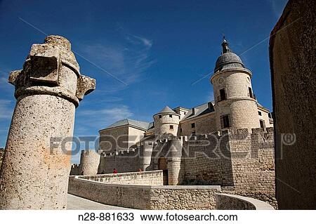 Castle, Simancas. Valladolid province, Castilla-Leon, Spain View Large Photo Image Stock Image - Castle, Simancas. Valladolid province, Castilla-Leon, Spain. Fotosearch