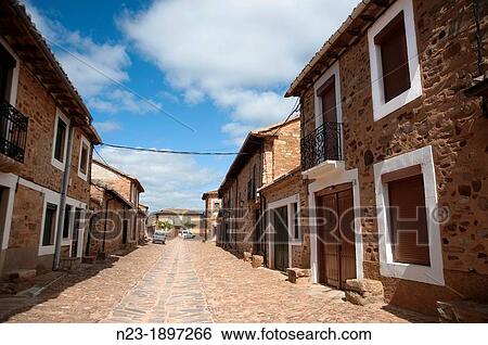 Castrillo de los Polvazares, Le? n province, Spain View Large Photo Image Stock Photograph - Castrillo de los Polvazares, Le? n province, Spain. Fotosearch