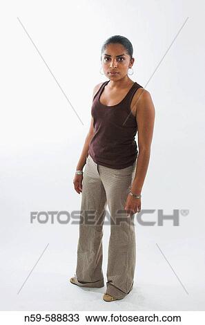 Casually dressed young asian female View Large Photo Image Stock Image - Casually dressed young asian female. Fotosearch